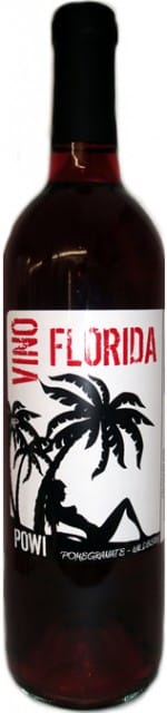 pomegranate wine, Florida wine